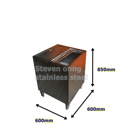 stainless steel ice box malaysia|LARGE CAPACITY STAINLESS STEEL CONTAINER .